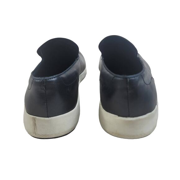 Vince Camuto Sporty Leather Eidel  Slip On Sneaker Topanga Black Size 10.5 - Picture 5 of 7